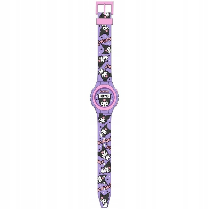 HELLO KITTY KUROMI ZEGAREK CYFROWY LED dla dziewczynki 1721