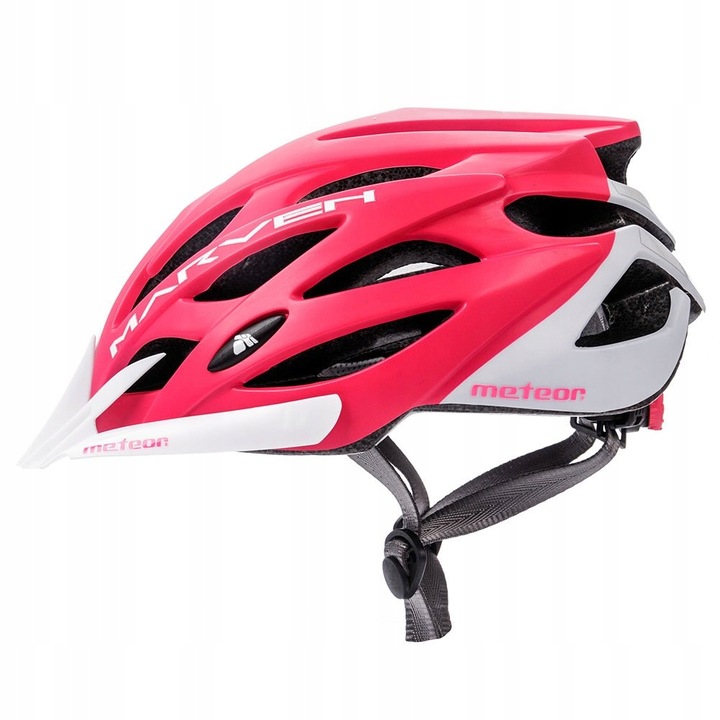 KASK ROWEROWY REGULOWANY METEOR MARVEN L 58-61cm siatka otwory wentylacyjne