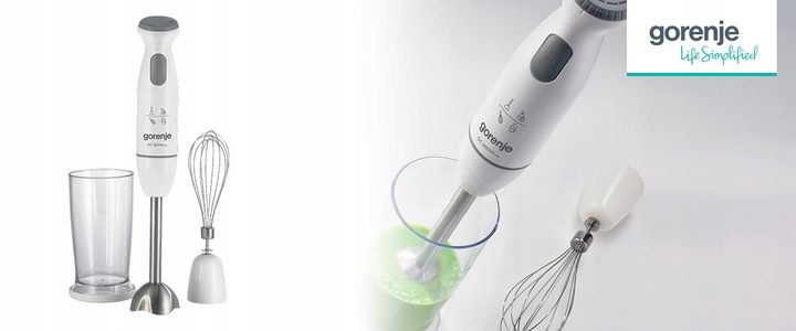 Blender ręczny Gorenje HBC802QW 800W pojemnik 0,5l