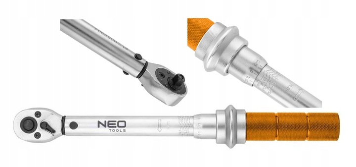 NEO Klucz dynamometryczny 1/4' 5-25 Nm 08-822