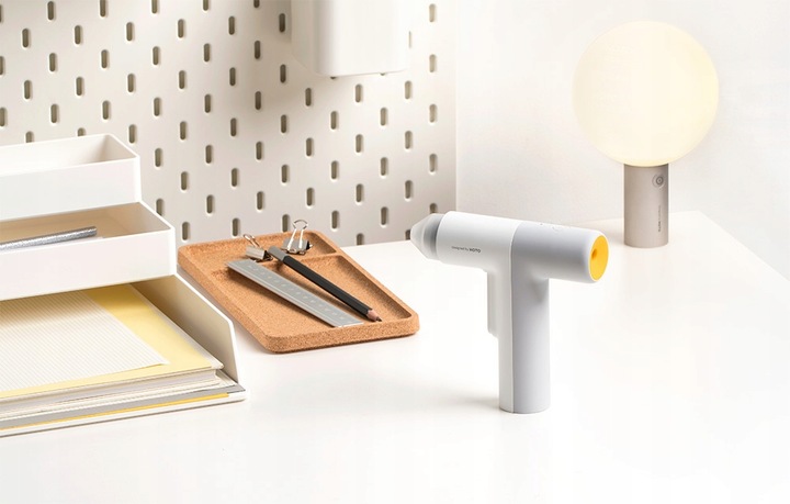 BEZPRZEWODOWY PISTOLET DO KLEJU NA GORĄCO HOTO AKUMULATOROWY 3000MAH USB-C