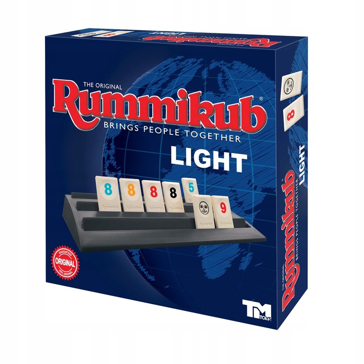 Rummikub Light Lemada Lmd3605 Gra Planszowa