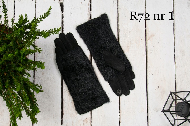 RĘKAWICZKI damskie DOTYKOWE ocieplane ALPAKA zimowe DUŻO KOLORÓW