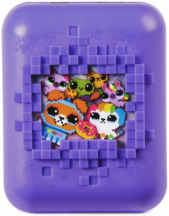 SPIN MASTER Zwierzątko interaktywne Bitzee fioletowy