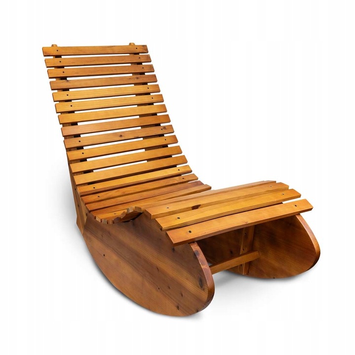 LEŻAK BUJANY OGRODOWY DREWNIANY BUJANY LEŻANKA OGRODOWA do STREFY SPA FOTEL