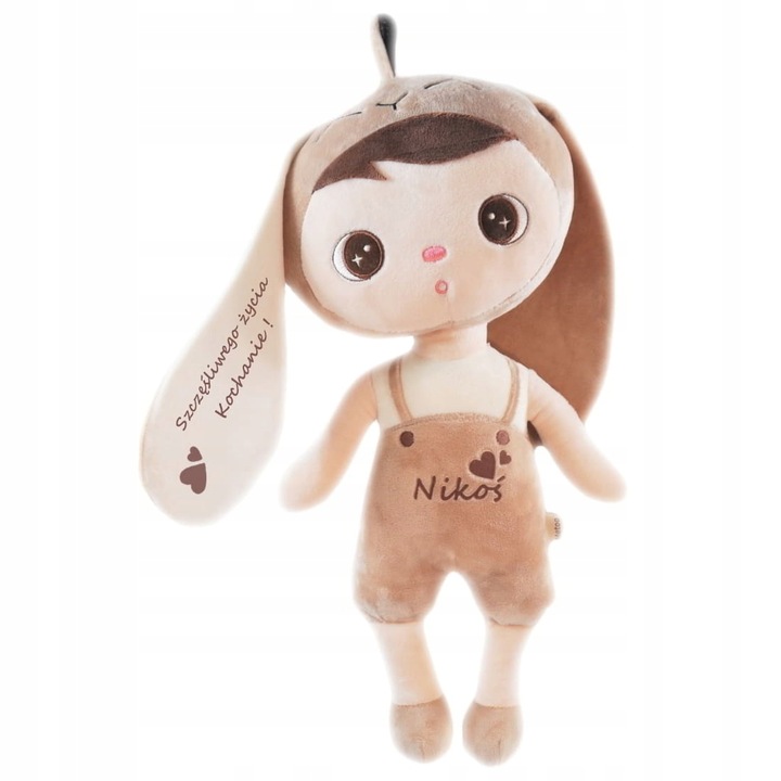 Lalka z metryczką - Prezent na Roczek na Chrzciny dla Chłopca - Metoo 0+