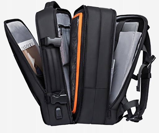 Plecak na laptopa torba podróżna bagaż podręczny USB 17,3''' I076