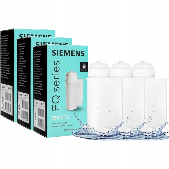 Filtr do wody do ekspresu Siemens EQ 6 Bosch filtr Brita Intenza TZ70003 3x