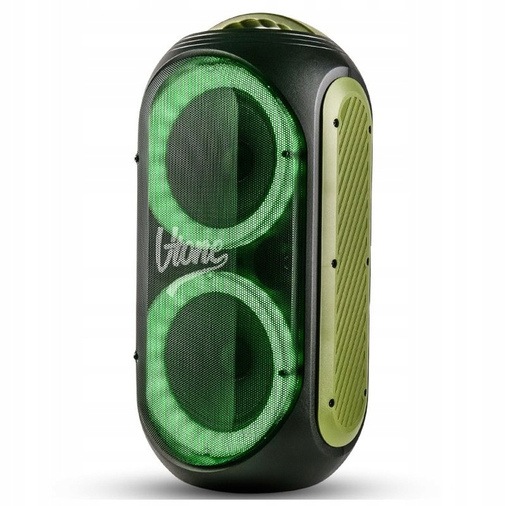 GŁOŚNIK BLUETOOTH USB SD FM AUX PRZENOŚNA KOLUMNA BOOMBOX KARAOKE MIKROFON