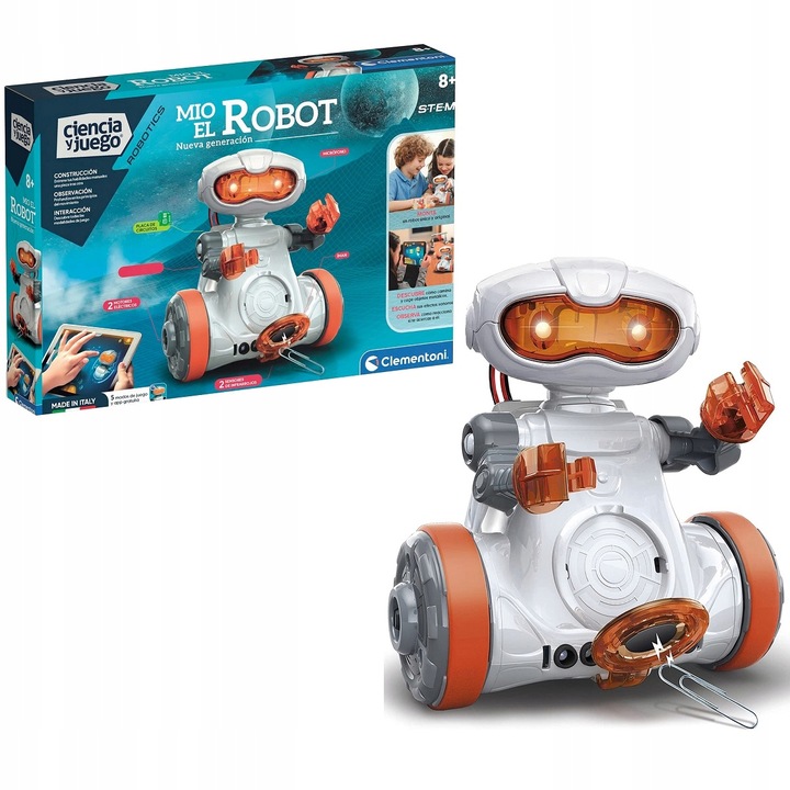 Do programowania i kodowania Clementoni Robot Mio