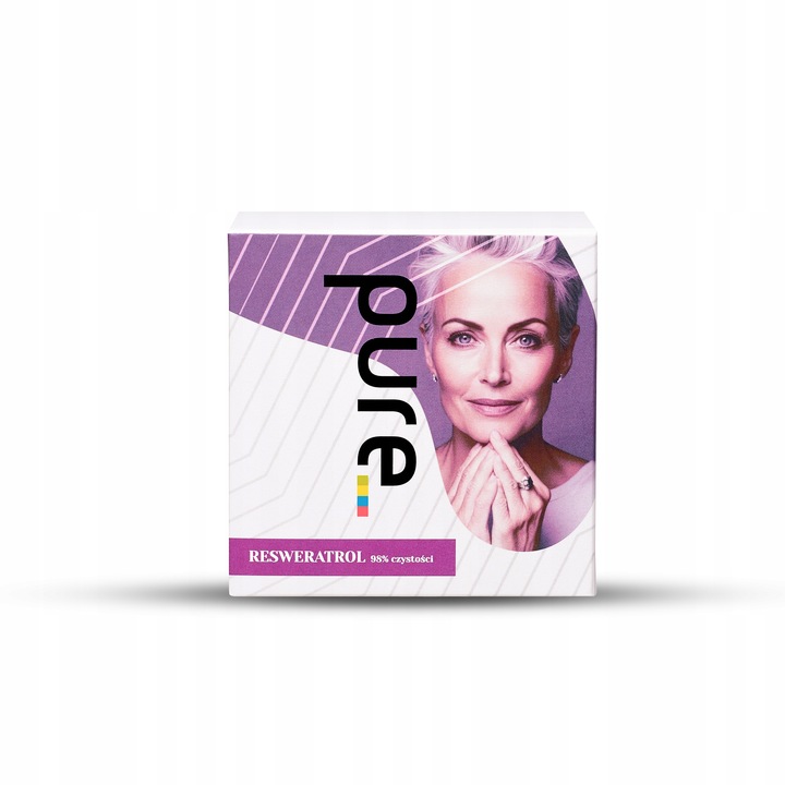 PURE RESWERATROL, 98% czystości, proszek 100 gram