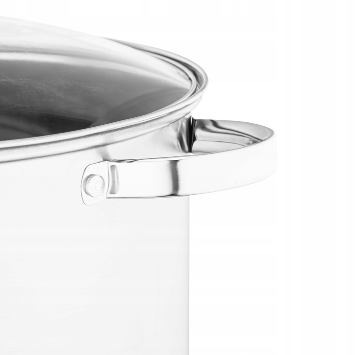 Wysoki garnek indukcja DUŻY stal nierdzewna Altom Design Fabio 15 litrów