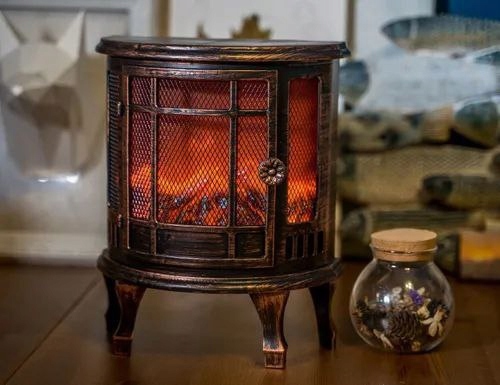 Kominek led baterie lub usb 6779