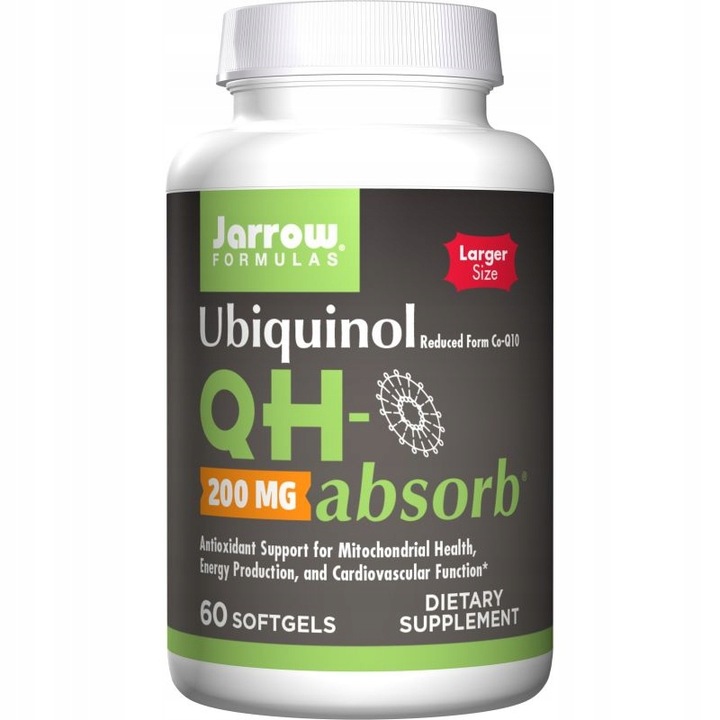 Jarrow Formulas Ubiquinol QH-absorb 200mg 60 kaps