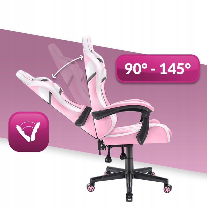 FOTEL GAMINGOWY DLA GRACZA BIUROWY HELL'S