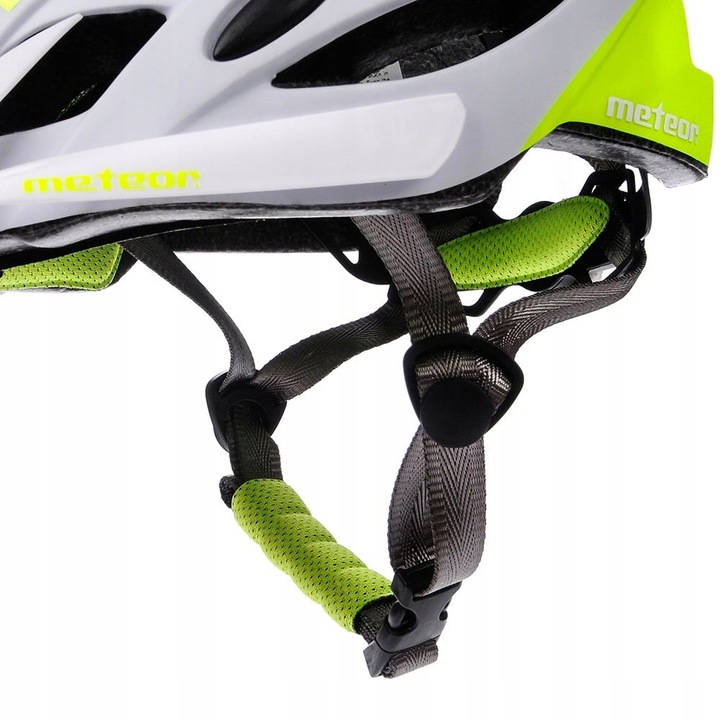 KASK ROWEROWY REGULOWANY METEOR MARVEN M 55-58cm siatka otwory wentylacyjne