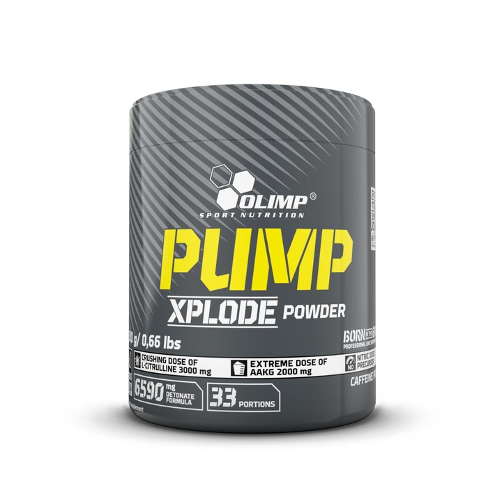 OLIMP PUMP XPLODE POWDER 300G FRUIT PUNCH pompa