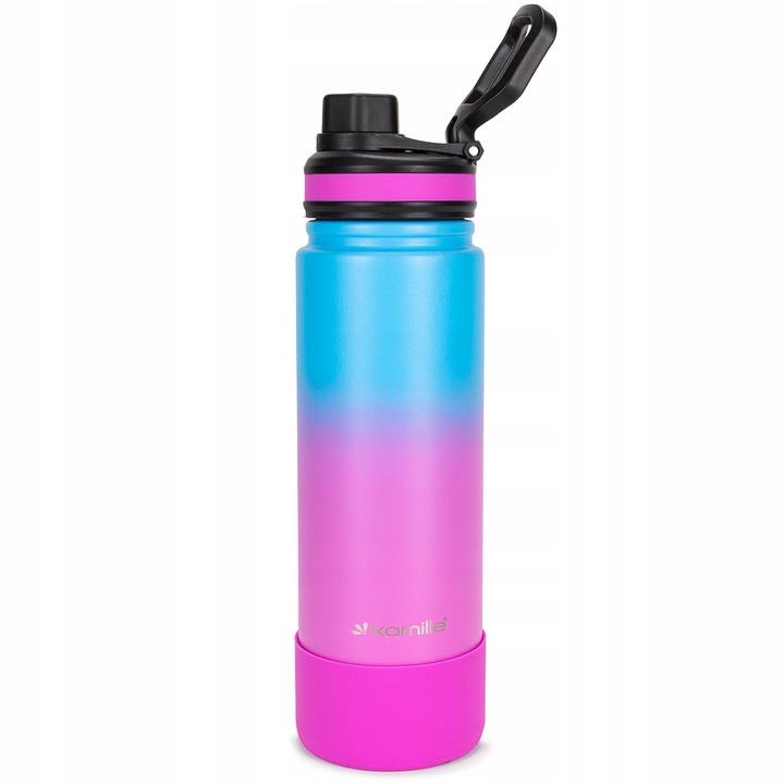 KUBEK TERMICZNY stalowy duży TERMOS do kawy herbaty szczelny KAMILLE 720ml