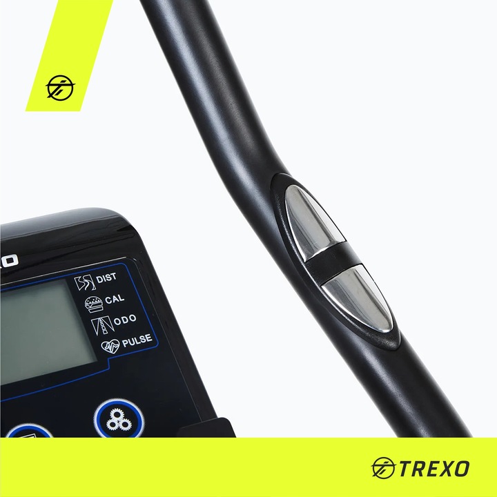 Rower stacjonarny TREXO TXO-TB100 czarny 900x520x1255 REGULOWANE SIODEŁKO