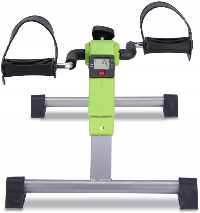 FUNKCJONALNY ROWEREK ROTOR TRENINGOWY SKŁADANY z LICZNIKIEM ZIELONY