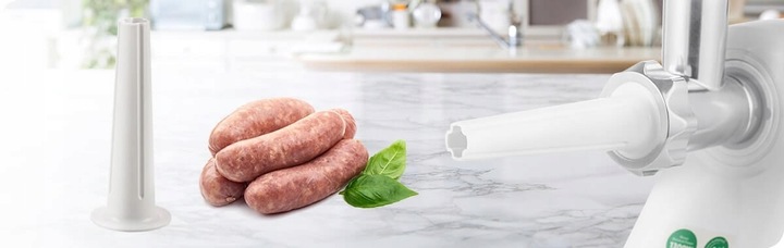 MOCNA MASZYNKA DO MIELENIA MIĘSA ZELMER ZMM4080B NR 8 1900W +AKCESORIA