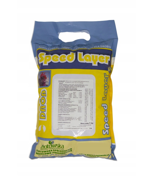 Pasza dla niosek Speed Layer - Dopalacz nieśności – 5 x 1 kg