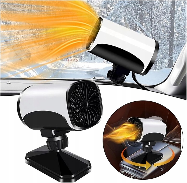 OGRZEWANIE SAMOCHODOWE,12V PRZENOŚNY ODMRAŻACZ, DO SAMOCHODÓW ZIMOWYCH