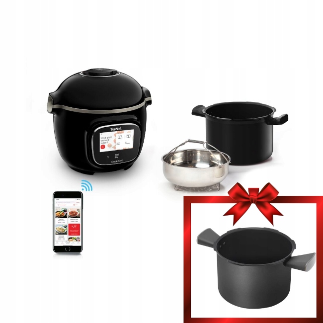 Multicooker TEFAL Cook4me Touch CY912 6l WI-FI + Misa do multicookera 6L
