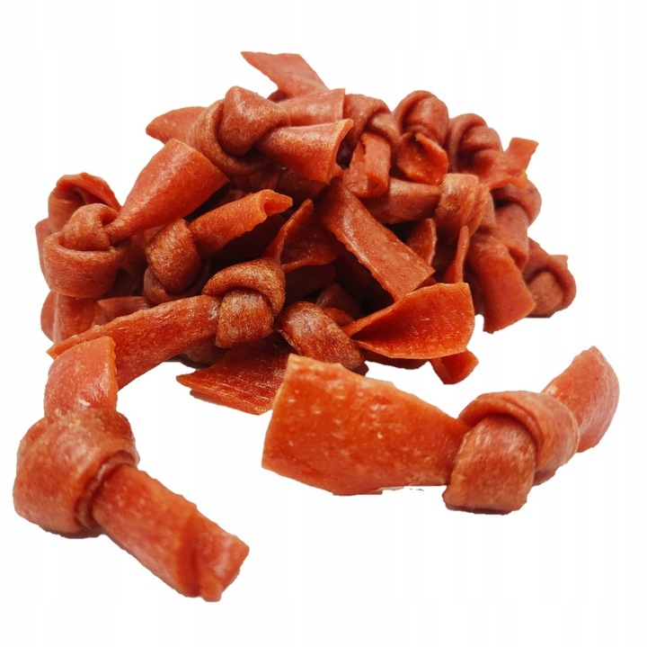 MACED Przysmak dla Psa Miękkie Węzełki Kokardki z Piersi Kaczki 500g