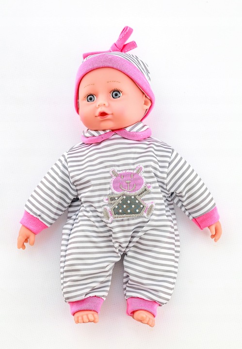 Lalka Bobas Miękka Niemowlę Mówi Śpiewa Interaktywna Niemowlak Mówiąca