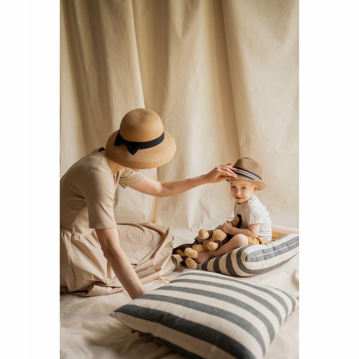 Kapelusz Pavia - jasny różowy