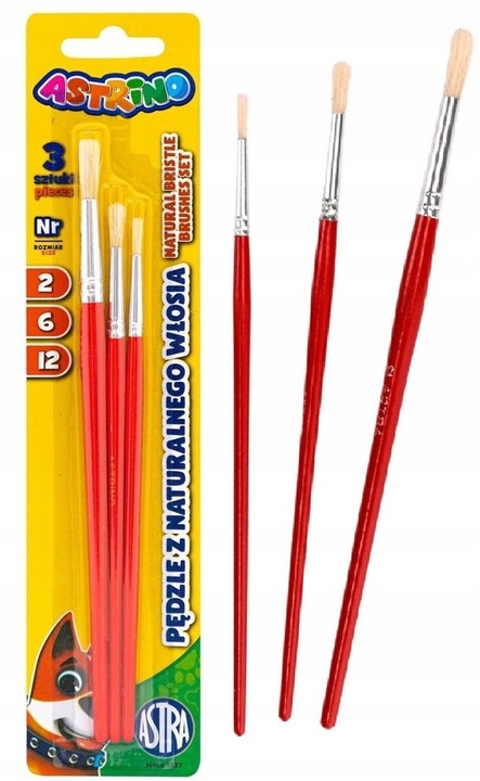 Wyprawka Szkolna Astra XXL 20 elementów Duży zestaw do szkoły Farby 12 kol.