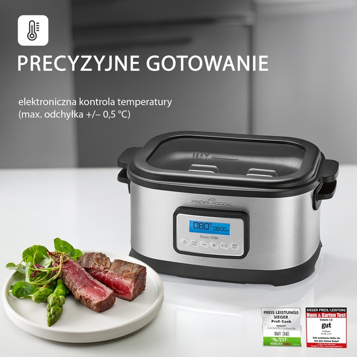 Urządzenie, cyrkulator do gotowania Sous-Vide ProfiCook PC-SV 1112