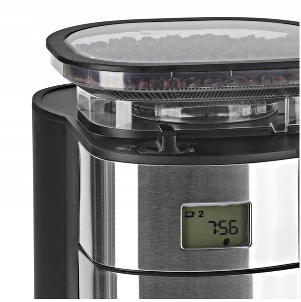 EKSPRES DO KAWY PRZELEWOWY Z MŁYNKIEM FRESH AROMA-PERFECTII DUO 2 DZBANKI