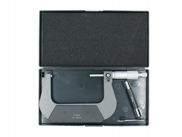 MIKROMETR ŚRUBA MIKROMETRYCZNA MIKROMIERZ ANALOGOWY ZEWNĘTRZNY 75-100 MM