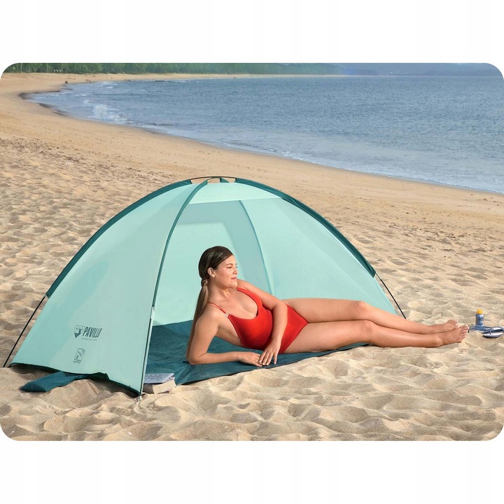 Namiot plażowy parawan turystyczny 200x120x95 cm