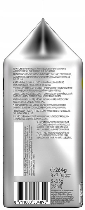 Kapsułki TASSIMO Jacobs Latte Macchiato Classico 6