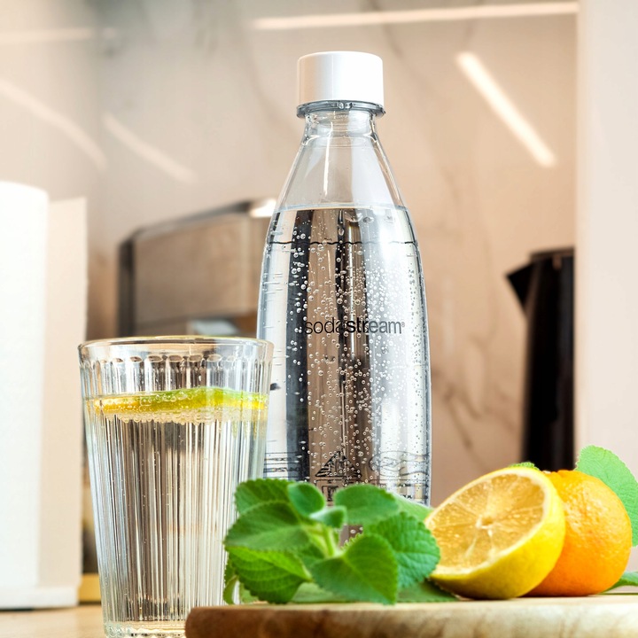Butelki SodaStream FUSE 2x1L białe - do zmywarki