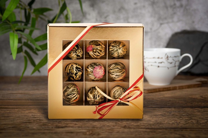 Zestaw HERBAT KWITNĄCYCH 9 sztuk herbata kwitnąca