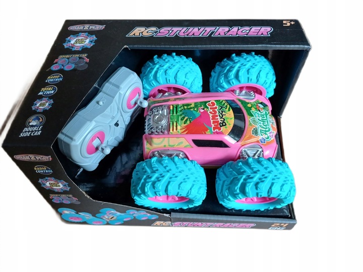 SAMOCHÓD ZDALNIE STEROWANY AUTO OBROTOWE 360 2,4Ghz DLA DZIECKA PREZENT