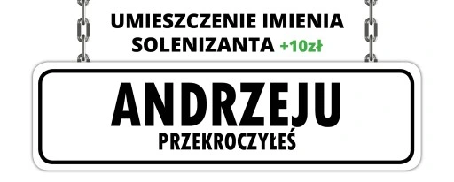 KARTKA NA URODZINY 30 40 50 60 Z RECEPTĄ 18 -99lat