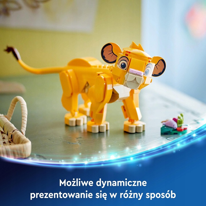 LEGO Disney 43243 Lwiątko Simba z Króla Lwa Prezent