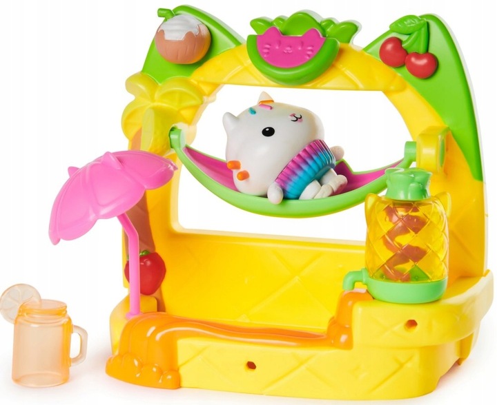 Koci Domek Gabi Balkon do Domku Owocowa imprezka Łakotka Akcesoria