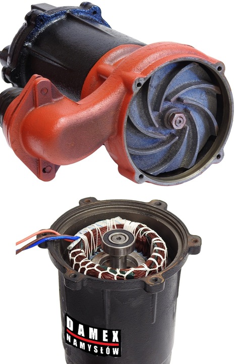 POMPA P3030 DO WODY BRUDNEJ CZYSTEJ SZAMBA ROZDRABNIACZ 100%MIEDŹ ŻELIWNA