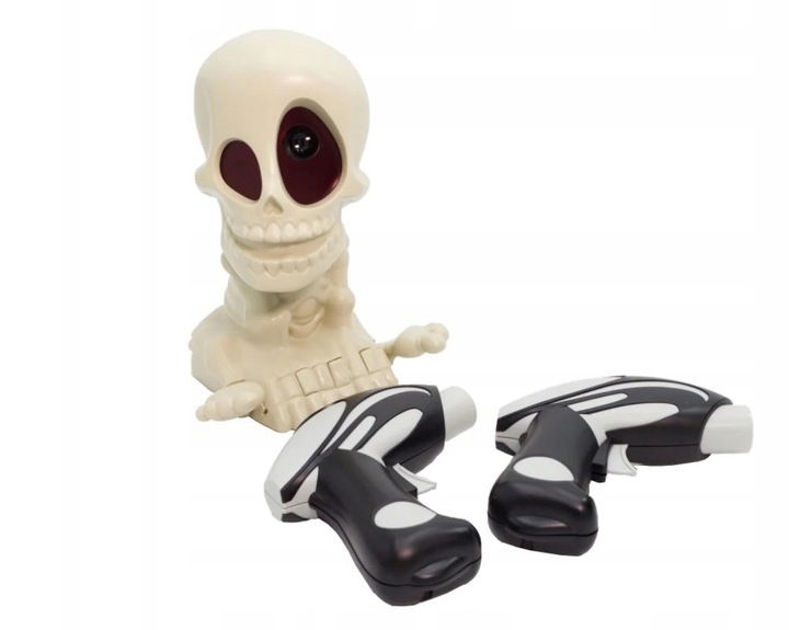 GRA Z 2 PISTOLETAMI I PROJEKTOREM - STRZELANIE DO POJAWIAJĄCYCH SIĘ DUCHÓW