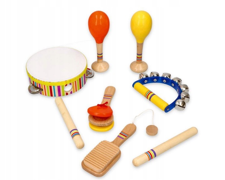 Tęczowy zestaw muzyczny