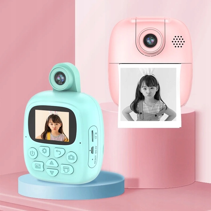 Aparat dla dzieci z drukarką NATYCHMIASTOWY prezent na dzień dziecka