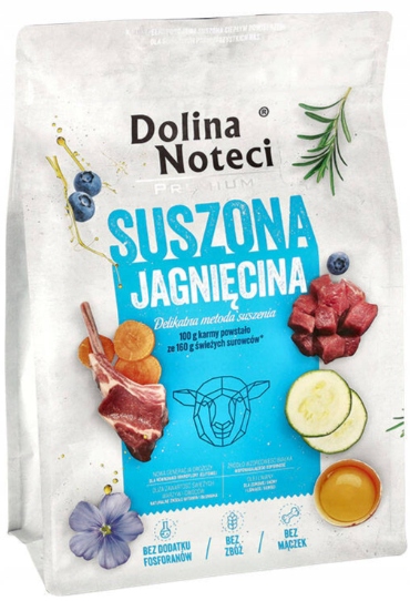 DOLINA NOTECI PREMIUM sucha karma dla psa JAGNIĘCINA 3 kg