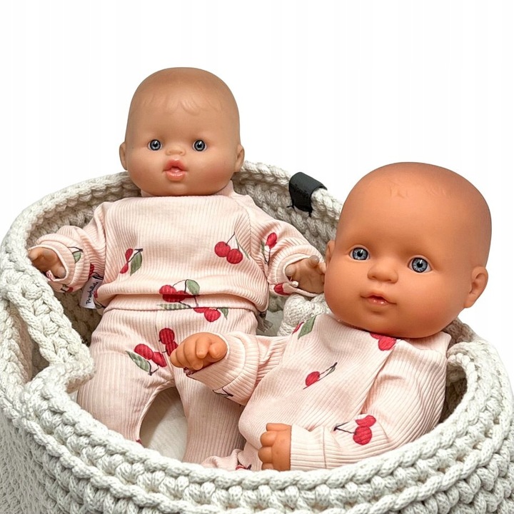 Przytullale, ubranka dla lalki Miniland 32, Minikane 28, dres dla lalki