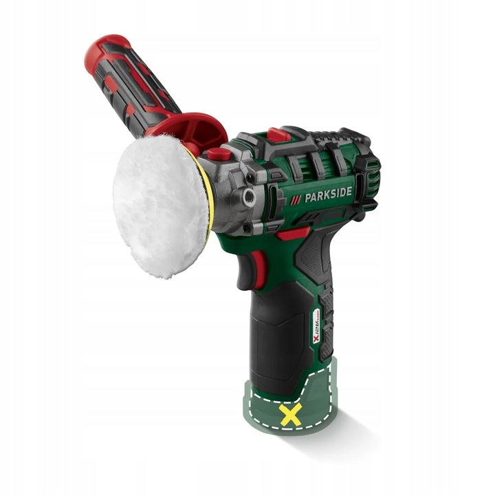 PARKSIDE polerka akumulatorowa 12V PAAP 12 D4 akumulator 2ah